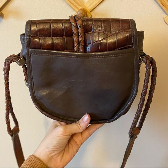 Genuine leather crossbody purse bag - Picture 6 of 10